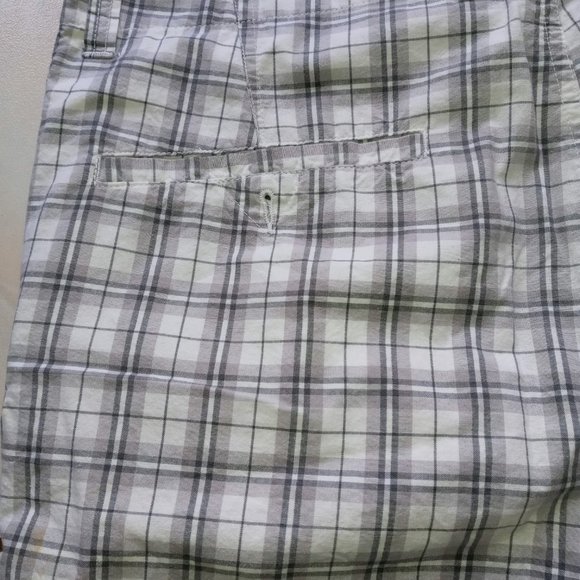 BLUE SOL MENS  PLAID CASUAL SHORTS SZ 38 - Picture 5 of 7